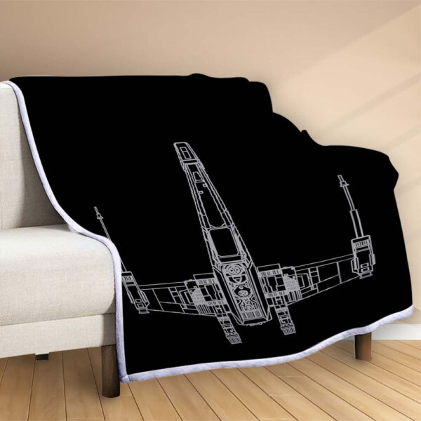 Plaid OLED Star Wars Couverture Polaire Plaid Canapé – Image 2