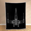 Plaid OLED Star Wars Couverture Polaire Plaid Canapé