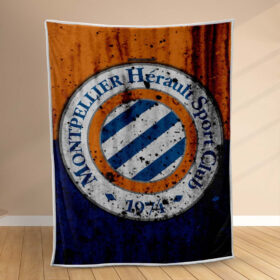 Plaid Montpellier HSC 2 Couverture Polaire Plaid Canapé