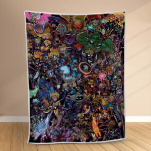 Plaid Marvel Avengers 1011 Couverture Polaire Plaid Canapé
