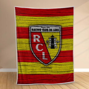 Plaid RC Lens 5 Couverture Polaire Plaid Canapé