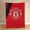 Plaid Manchester United MU FC 9 Couverture Polaire Plaid Canapé