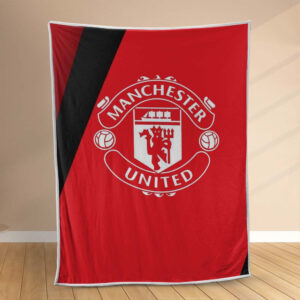Plaid Manchester United MU FC 9 Couverture Polaire Plaid Canapé