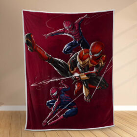 Plaid Spiderman Avengers Marvel 1018 Couverture Polaire Plaid Canapé
