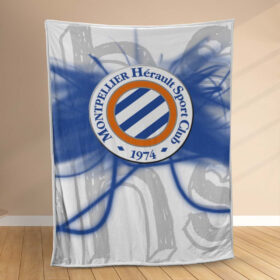 Plaid Montpellier HSC 3 Couverture Polaire Plaid Canapé
