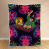 Plaid Bob l'éponge et Patrick Hippie Couverture Polaire Plaid Canapé