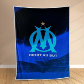 Plaid OM Olympique de Marseille 4 Couverture Polaire Plaid Canapé