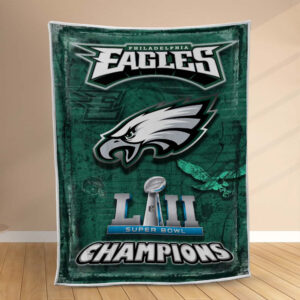 Plaid Champions des Eagles de Philadelphie Couverture Polaire Plaid Canapé