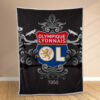 Plaid OL Olympique Lyonnais FC 6 Couverture Polaire Plaid Canapé