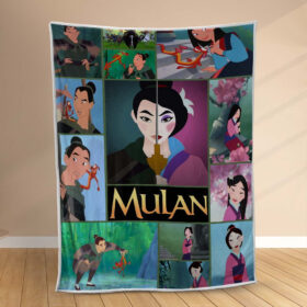 Plaid Mulan Disney 1001 Couverture Polaire Plaid Canapé