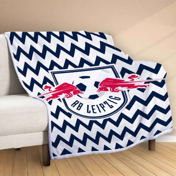 Plaid RB Leipzig RBL03 Couverture Polaire Plaid Canapé – Image 2