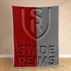 Plaid Stade de Reims 7 Couverture Polaire Plaid Canapé