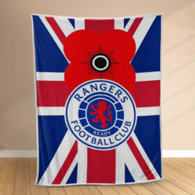Plaid Rangers Football Club 6 Couverture Polaire Plaid Canapé