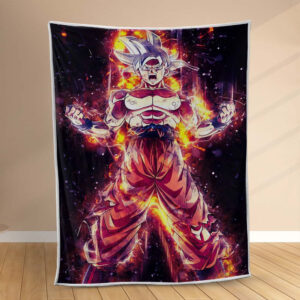 Plaid Son Goku Dragon Ball Z 1005 Couverture Polaire Plaid Canapé