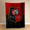 Plaid Stade Rennais FC 2 Couverture Polaire Plaid Canapé