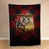 Plaid Stade Rennais FC 8 Couverture Polaire Plaid Canapé