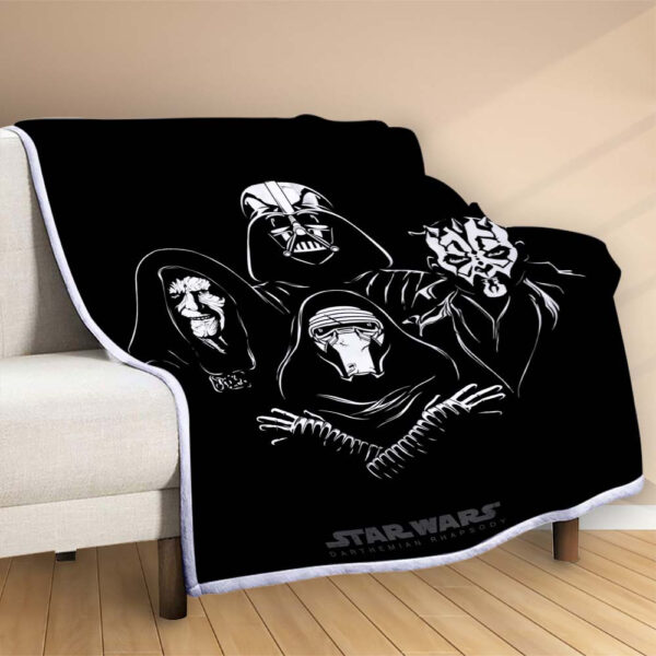 Plaid Star Wars Darthemian Rhapsodie Couverture Polaire Plaid Canapé – Image 2