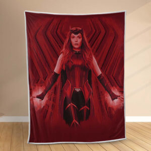 Plaid Scarlett Witch 1001 Couverture Polaire Plaid Canapé