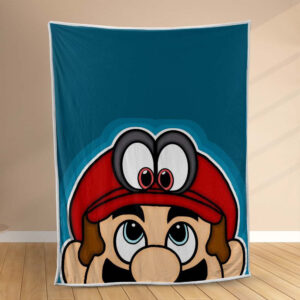 Plaid Super Mario Odyssée Couverture Polaire Plaid Canapé