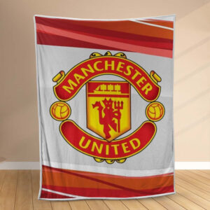 Plaid Manchester United MU FC 14 Couverture Polaire Plaid Canapé