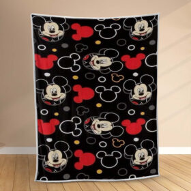 Plaid Mickey Mouse 2 Couverture Polaire Plaid Canapé
