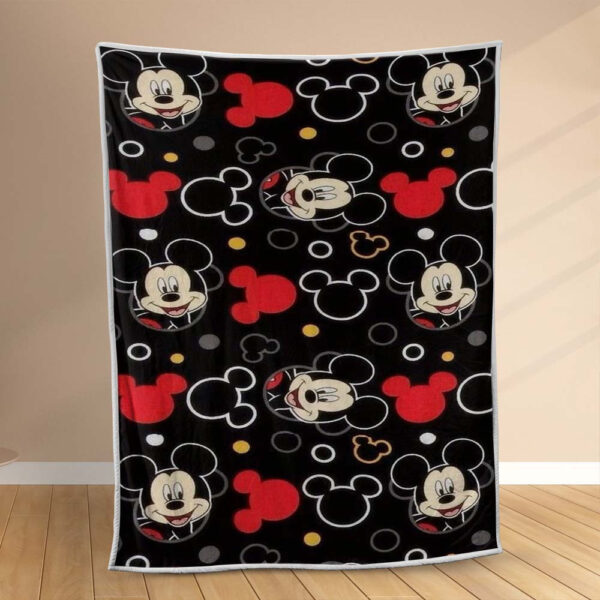 Plaid Mickey Mouse 2 Couverture Polaire Plaid Canapé
