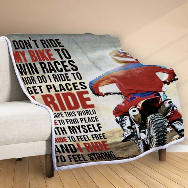 Plaid Citation de course automobile Couverture Polaire Plaid Canapé – Image 2