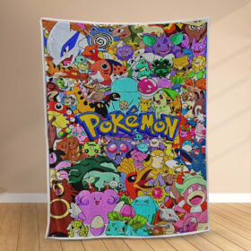 Plaid Pokémon Couverture Polaire Plaid Canapé