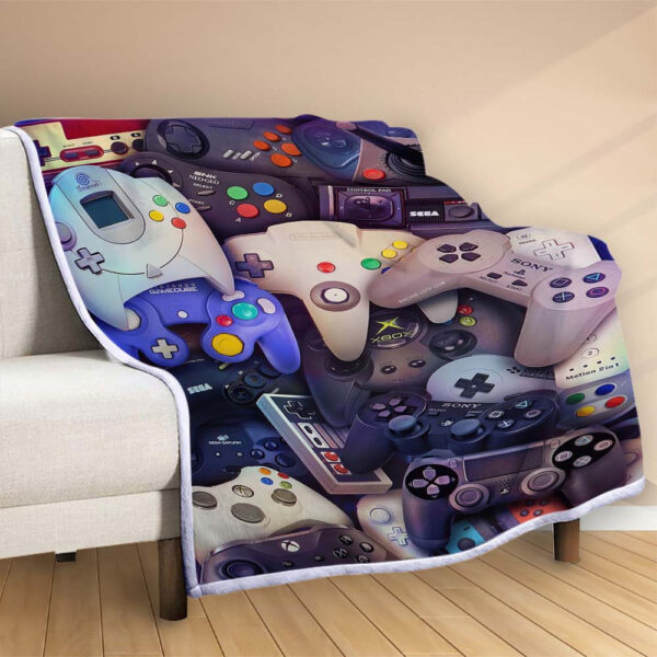 Plaid PlayStation 1005 Couverture Polaire Plaid Canapé – Image 2