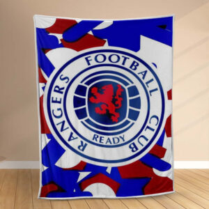 Plaid Rangers Football Club 5 Couverture Polaire Plaid Canapé