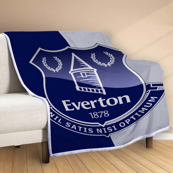 Plaid Everton FC 11 Couverture Polaire Plaid Canapé – Image 2