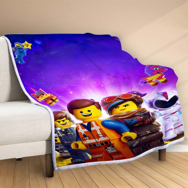 Plaid Personnages Lego Couverture Polaire Plaid Canapé – Image 2