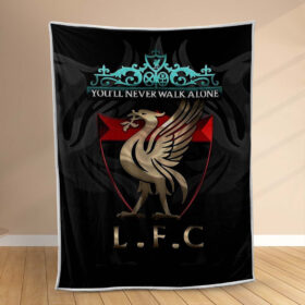 Plaid FC Liverpool 7 Couverture Polaire Plaid Canapé