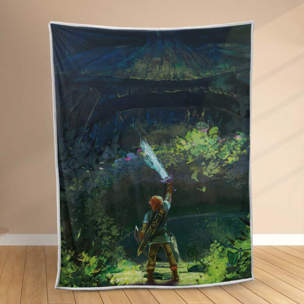 Plaid Legend of Zelda 1007 Couverture Polaire Plaid Canapé
