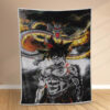 Plaid Son Goku Dragon Ball Couverture Polaire Plaid Canapé