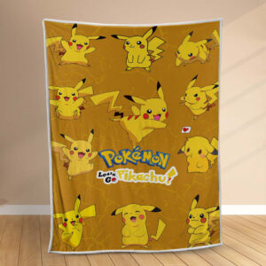 Plaid Pikachu mignon 1001 Couverture Polaire Plaid Canapé