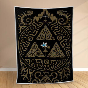 Plaid Legend of Zelda 1011 Couverture Polaire Plaid Canapé