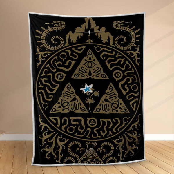 Plaid Legend of Zelda 1011 Couverture Polaire Plaid Canapé
