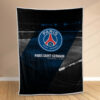 Plaid PSG FC Paris Saint Germain Football Club 1 Couverture Polaire Plaid Canapé