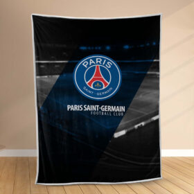 Plaid PSG FC Paris Saint Germain Football Club 1 Couverture Polaire Plaid Canapé