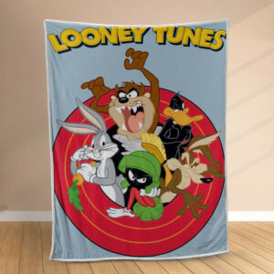 Plaid Looney Tunes Personnages 1001 Couverture Polaire Plaid Canapé