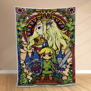 Plaid Legend of Zelda 1008 Couverture Polaire Plaid Canapé