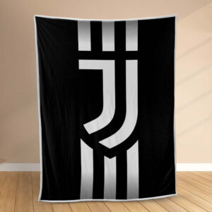 Plaid Symbole du club de football de la Juventus Couverture Polaire Plaid Canapé