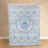 Plaid Manchester City MC FC 6 Couverture Polaire Plaid Canapé