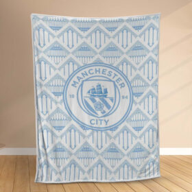 Plaid Manchester City MC FC 6 Couverture Polaire Plaid Canapé