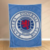 Plaid Rangers Football Club 3 Couverture Polaire Plaid Canapé