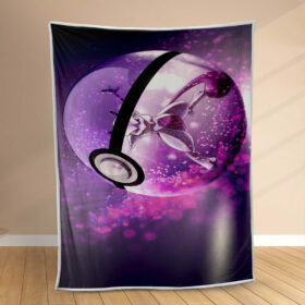 Plaid Mew Pokémon Ball 1001 Couverture Polaire Plaid Canapé