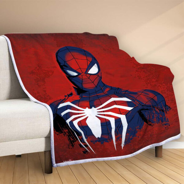 Plaid Spiderman Avengers Marvel 1022 Couverture Polaire Plaid Canapé – Image 2