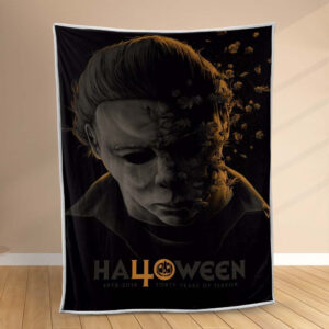 Plaid Jason Halloween Couverture Polaire Plaid Canapé