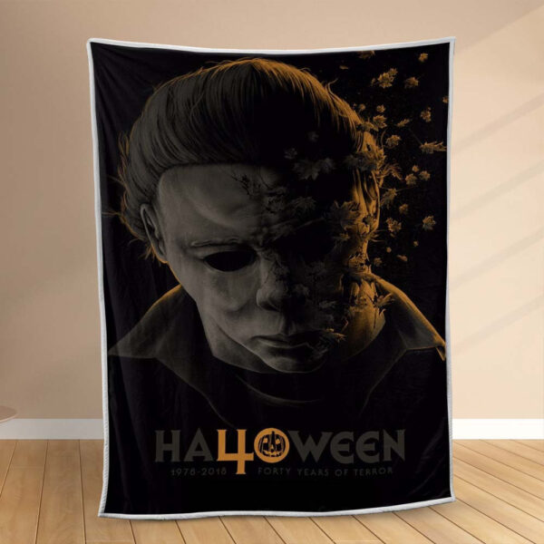 Plaid Jason Halloween Couverture Polaire Plaid Canapé